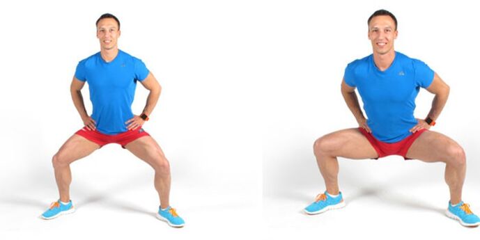Plie squats will help to effectively increase a man's potency