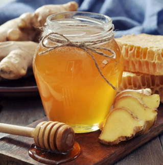 Ginger with honey